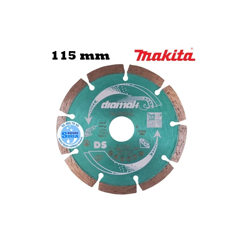 Disco de DIAMANTE Makita DIAMAK Segmentado 115mm