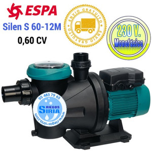 Bomba Autoaspirante Piscina Espa Silen S 60 12 M 203147