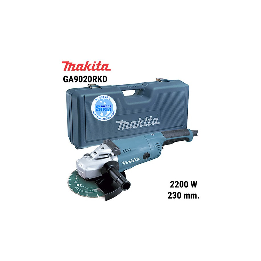 Amoladora Makita 2200W 230mm SAR Maletín GA9020RKD GA9020RKD