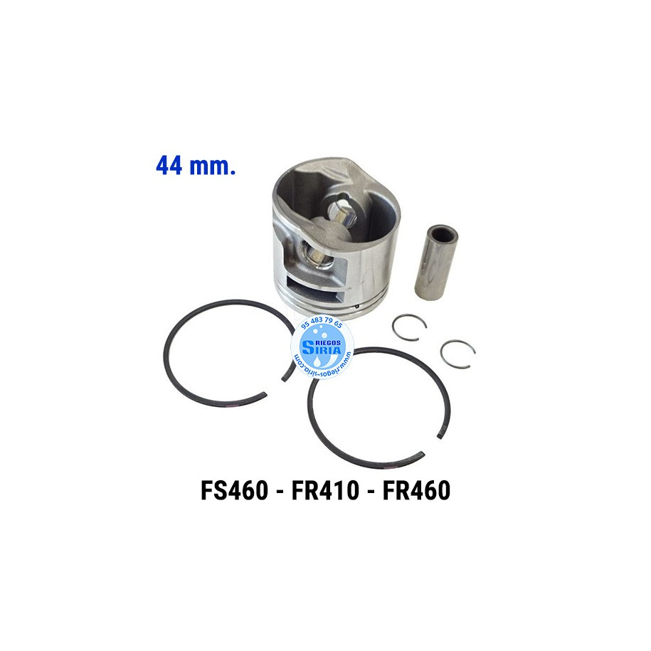 Pistón Completo compatible FS460 FR410 FR460 44 mm. 021568