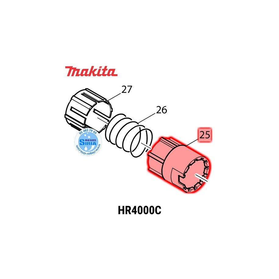 Casquillo Bloqueo A Original HR4000C 416125-4