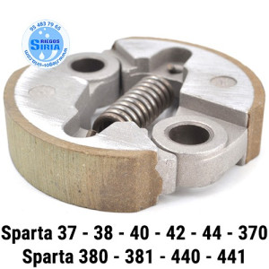 Embrague compatible Sparta37 Sparta38 Sparta40 Sparta42 Sparta44 Sparta370 Sparta380 Sparta381 Sparta440 Sparta441 TP74 090011