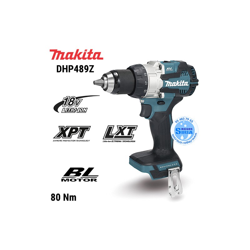 Taladro atornillador 18V LXT 50 Nm sin batería MAKITA DDF485Z - Dismak todo  en herramientas, maquinaria y bricolaje