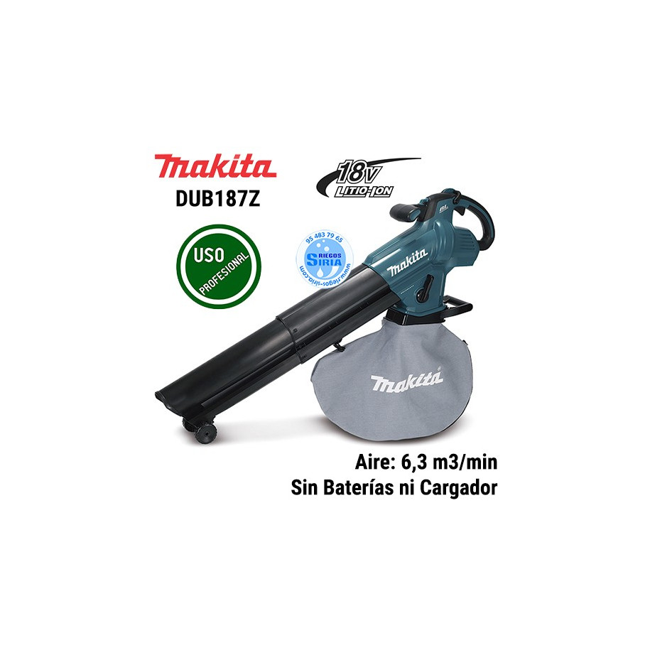 Soplador Aspirador 18V LXT BL DUB187Z DUB187Z