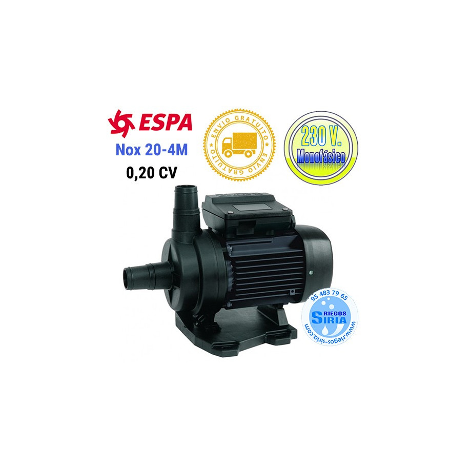 Bomba Piscina Autoaspirante Espa NOX 20 4 M 203179