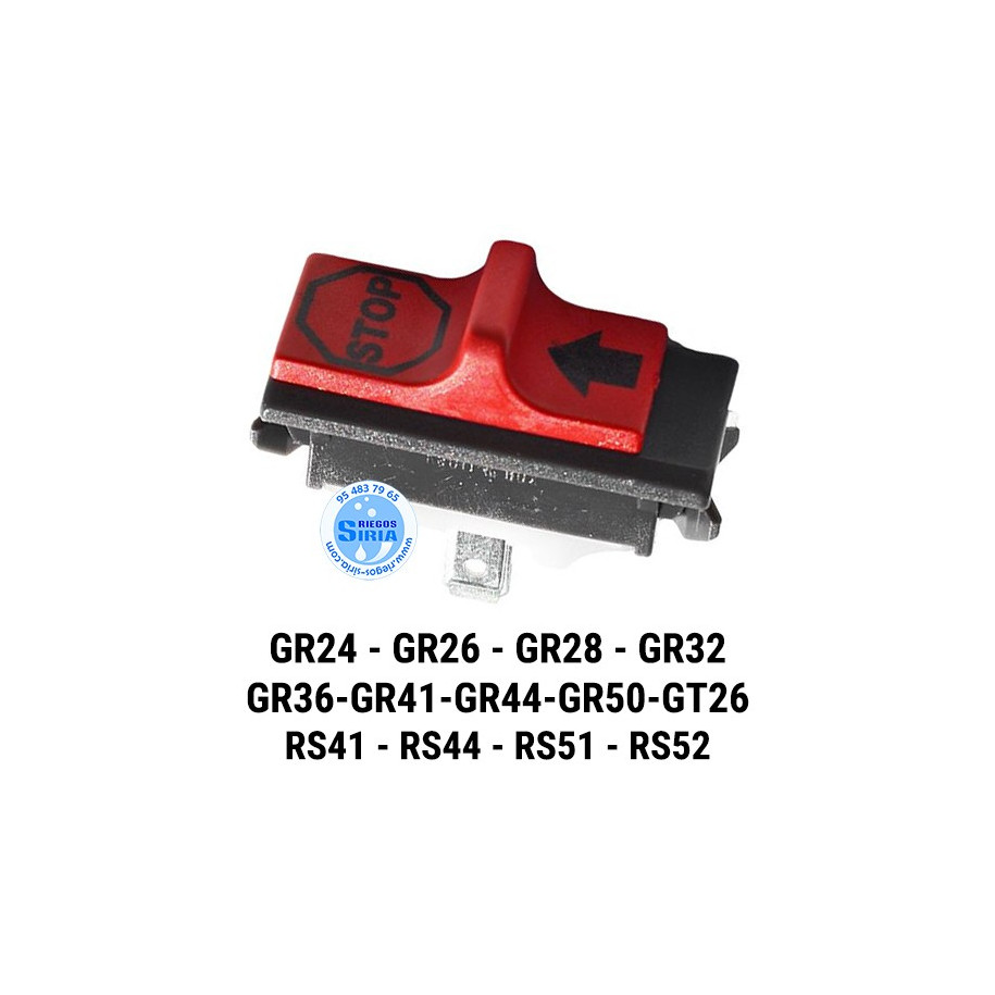 Interruptor compatible GR24 GR26 GR28 GR32 GR36 GR41 GR44 GR50 GT26 RS41 RS44 RS51 RS52 030302