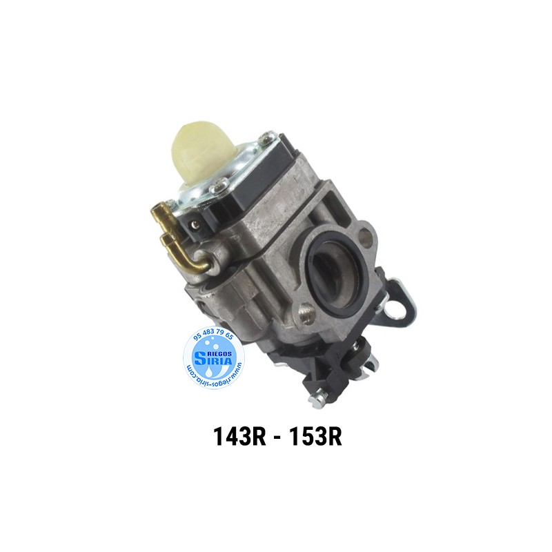 Carburador para Desmalezadora Husqvarna 143 RII, 236R, 143R, 142R, 133 –  Jorge L Carranza SA