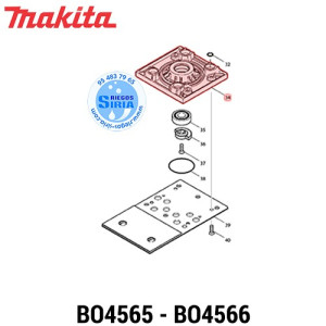 Base Original Makita BO4565 450068-0