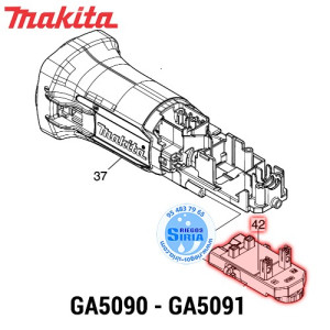 Controlador Original Makita GA5090 GA5091 620H27-8