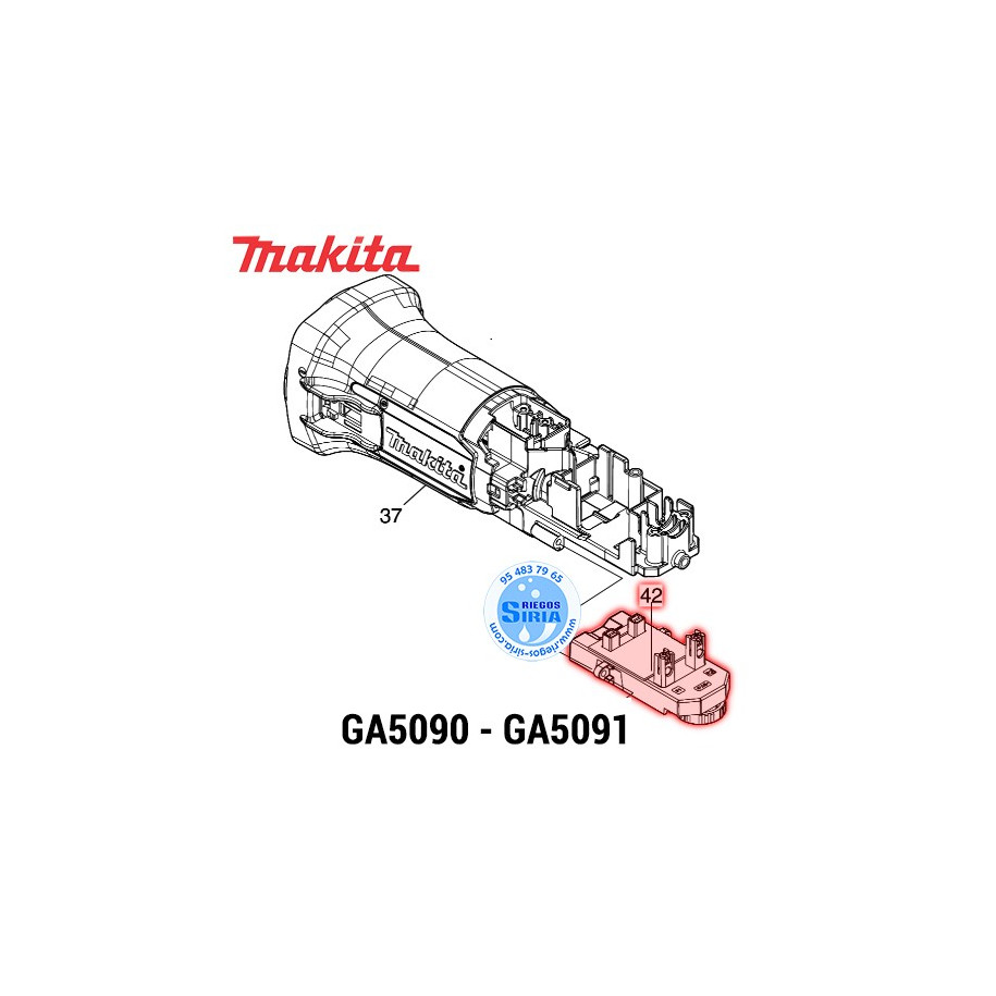 Controlador Original Makita GA5090 GA5091 620H27-8