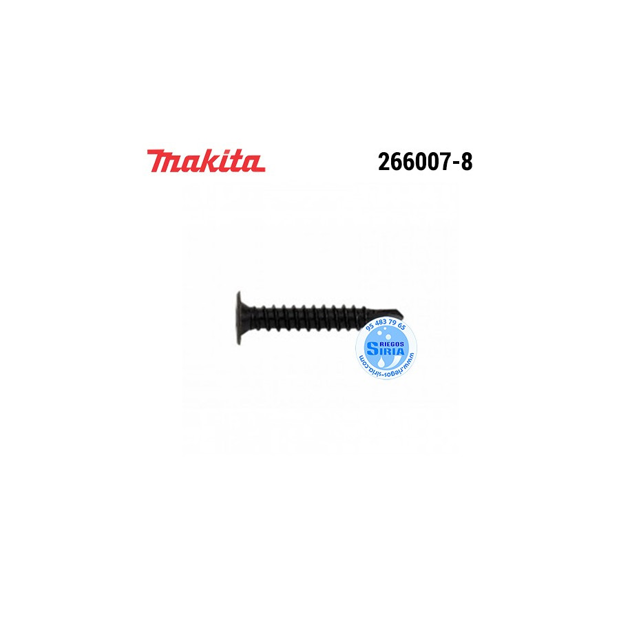 Tornillo RP 3x10 Original Makita 266007-8 266007-8