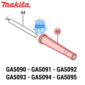 Protector de Cable Original Makita GA5090 GA5091 GA5092 GA5093 GA5094 GA5095 682117-7