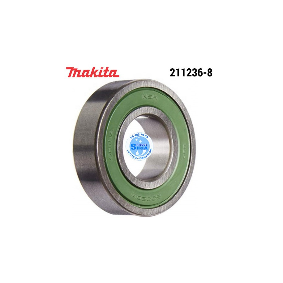 Rodamiento 6002DDW Original Makita 211236-8 211236-8