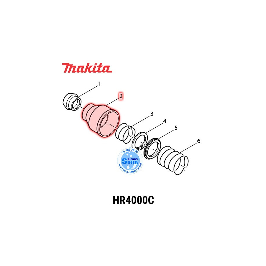 Tapa Mandril Original HR4000C 416127-0