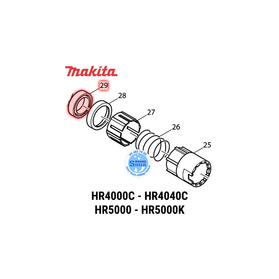 Rodamiento 6907 Original HR4000C HR4040C HR5000 HR5000K 211469-5