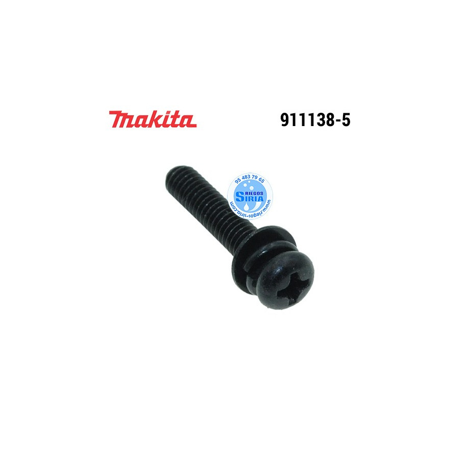 Tornillo M4x20* Original Makita 911138-5 911138-5