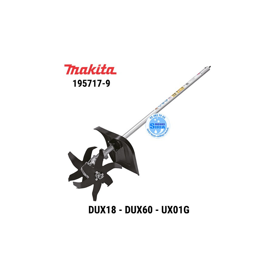 Accesorio Cultivador Makita DUX18 DUX60 UX01G 195717-9