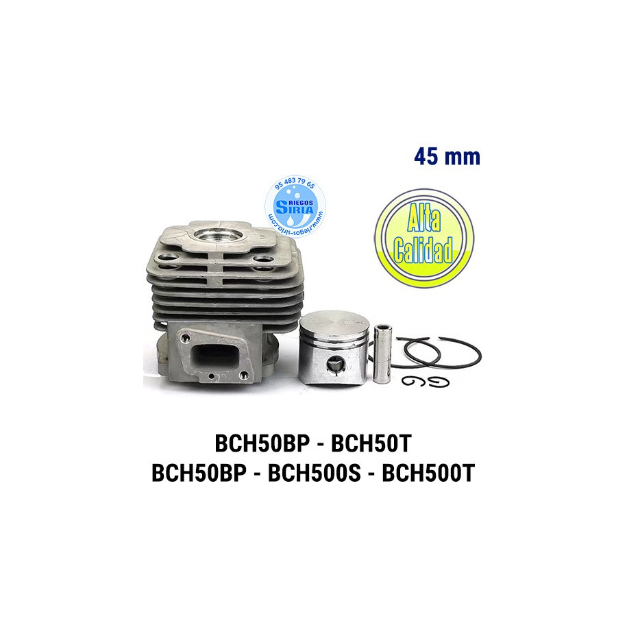 Cilindro Completo compatible BCH50BP BCH50T BCH500BP BCH500S BCH500T 45mm 090196