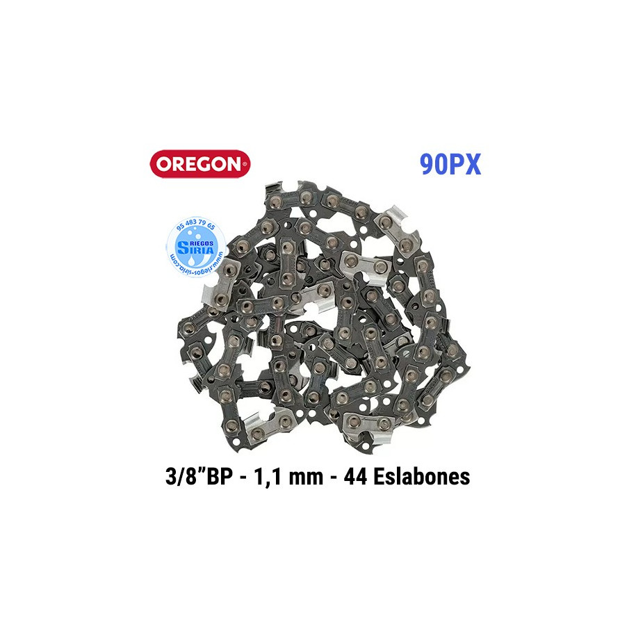 Cadena Oregon 90PX 3/8"BP 1,1mm 44 Eslabones 120557