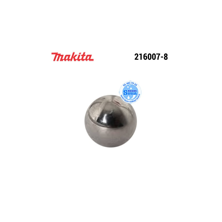 Bola de Acero 6.4* Original Makita 216007-8 216007-8