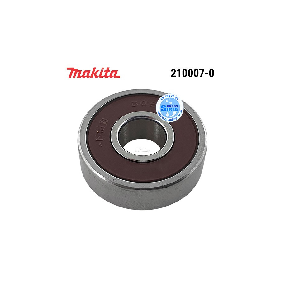 Rodamiento 608VV Original Makita 210007-0 210007-0