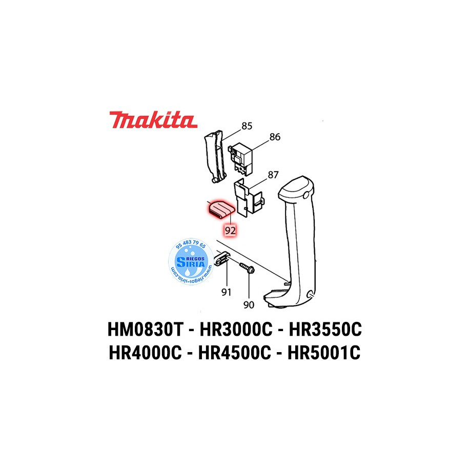 Esponja Original HM0830T HR3000C HR3550C HR4000C HR4040C HR4500C HR5001C 421583-1