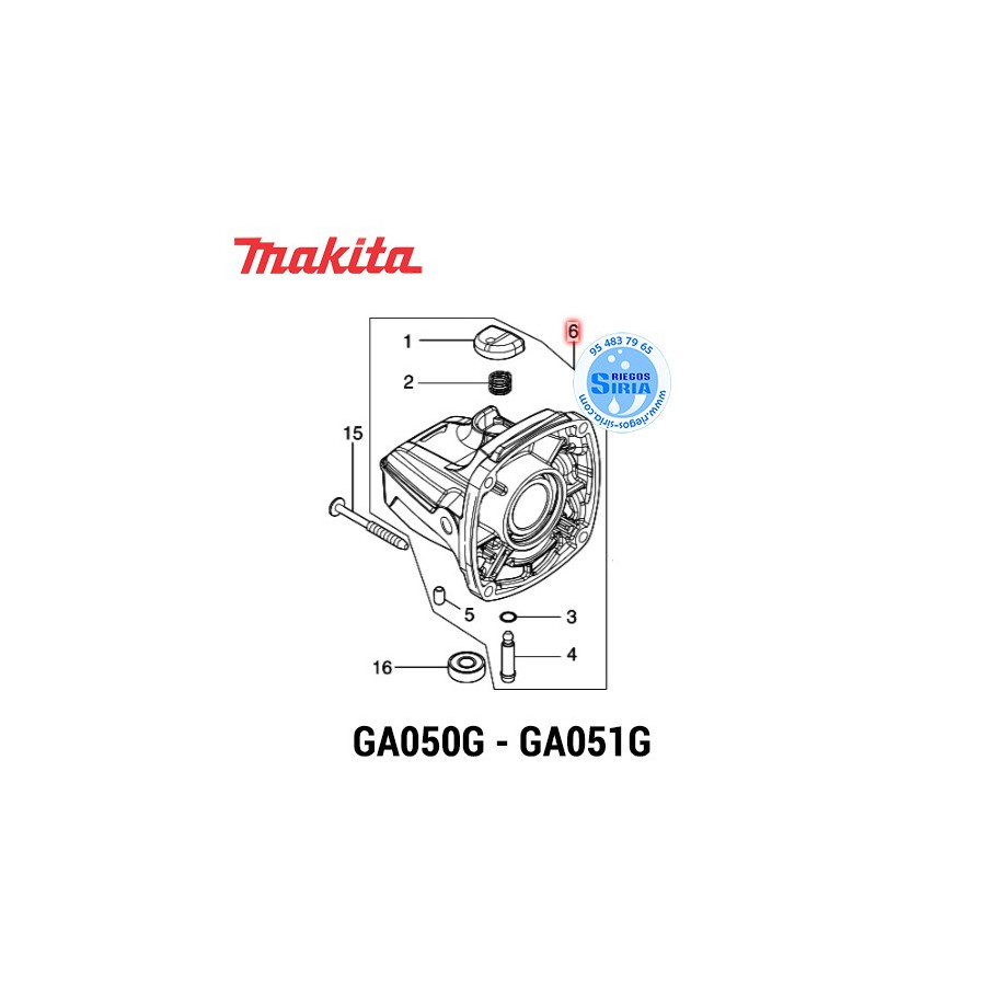 Caja de Engranajes Original GA050G GA051G 136986-3