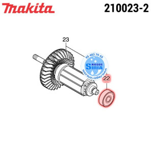 Rodamiento 627DDW Original Makita 210023-2 210023-2