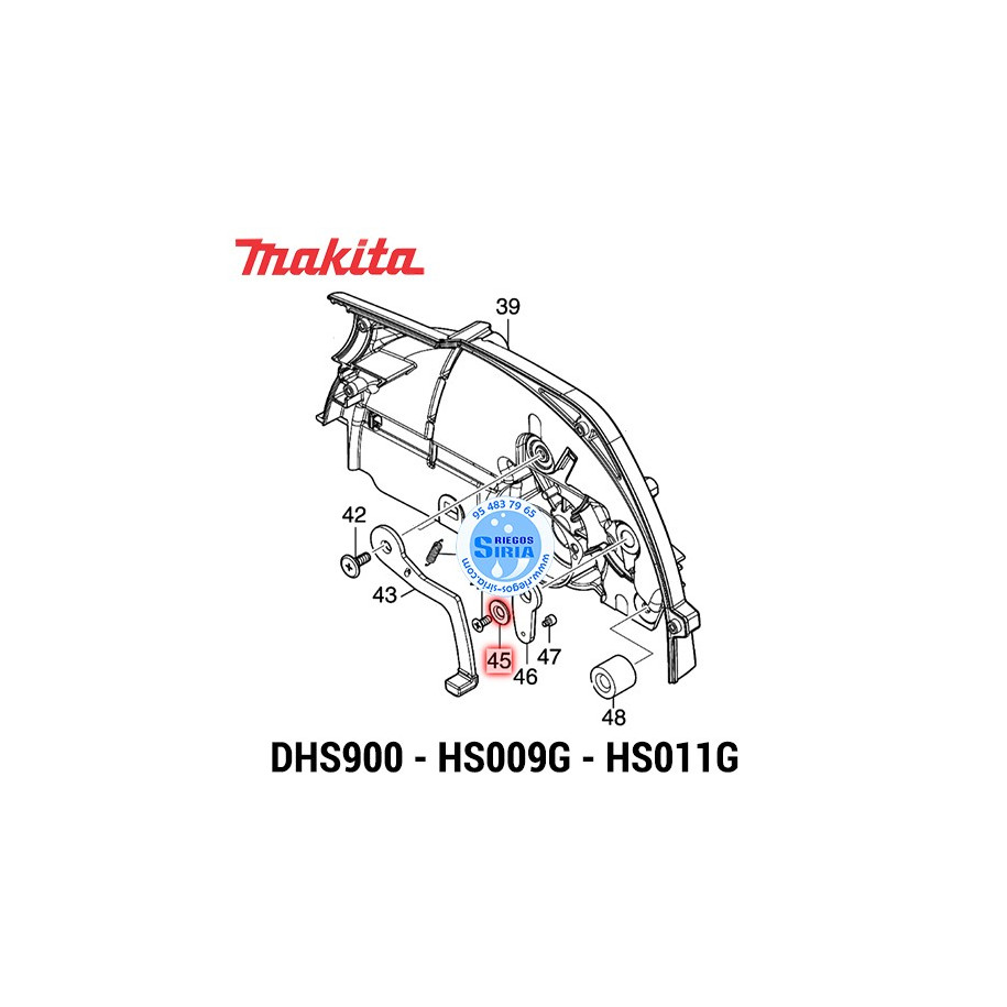 Arandela 6 Original DHS900 HS009G HS011G 347577-7