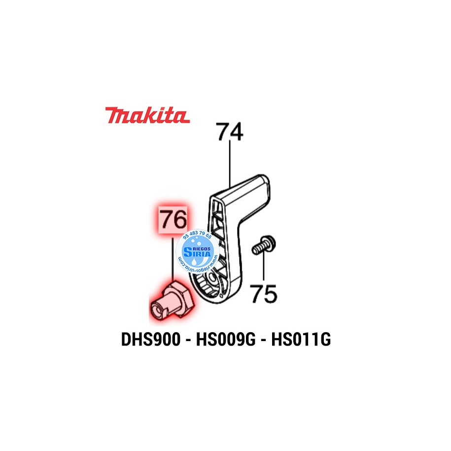 Tuerca M4-16 Original DHS009 HS009G HS011G 252275-9