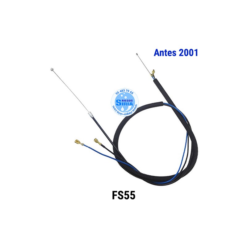 Cable Acelerador Completo compatible FS55 (Antes 2001) 020944