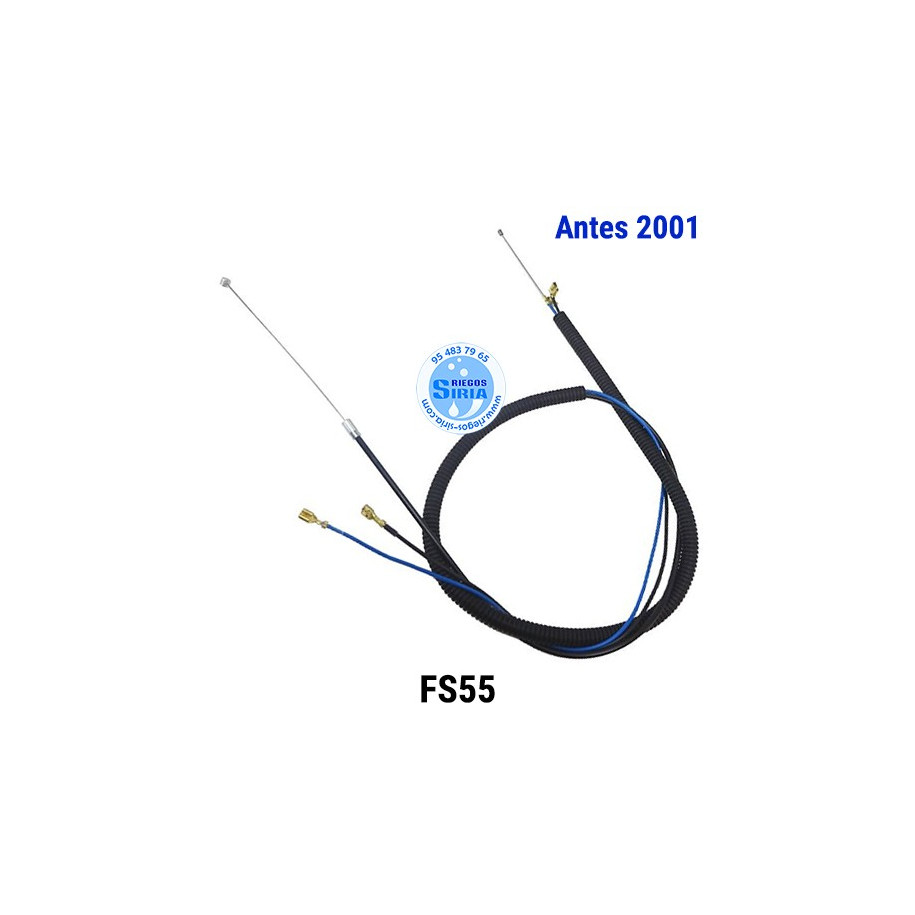 Cable Acelerador Completo compatible FS55 (Antes 2001) 020944