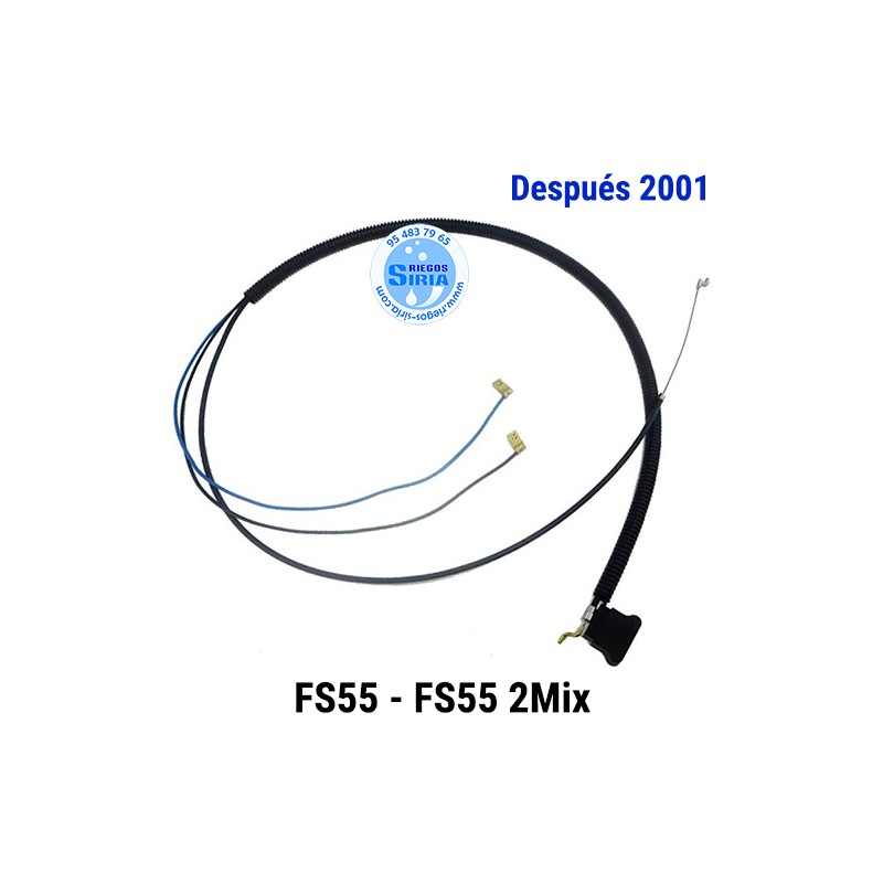 Cable Acelerador Completo compatible FS55 FS55 2Mix (Después 2001) 020994