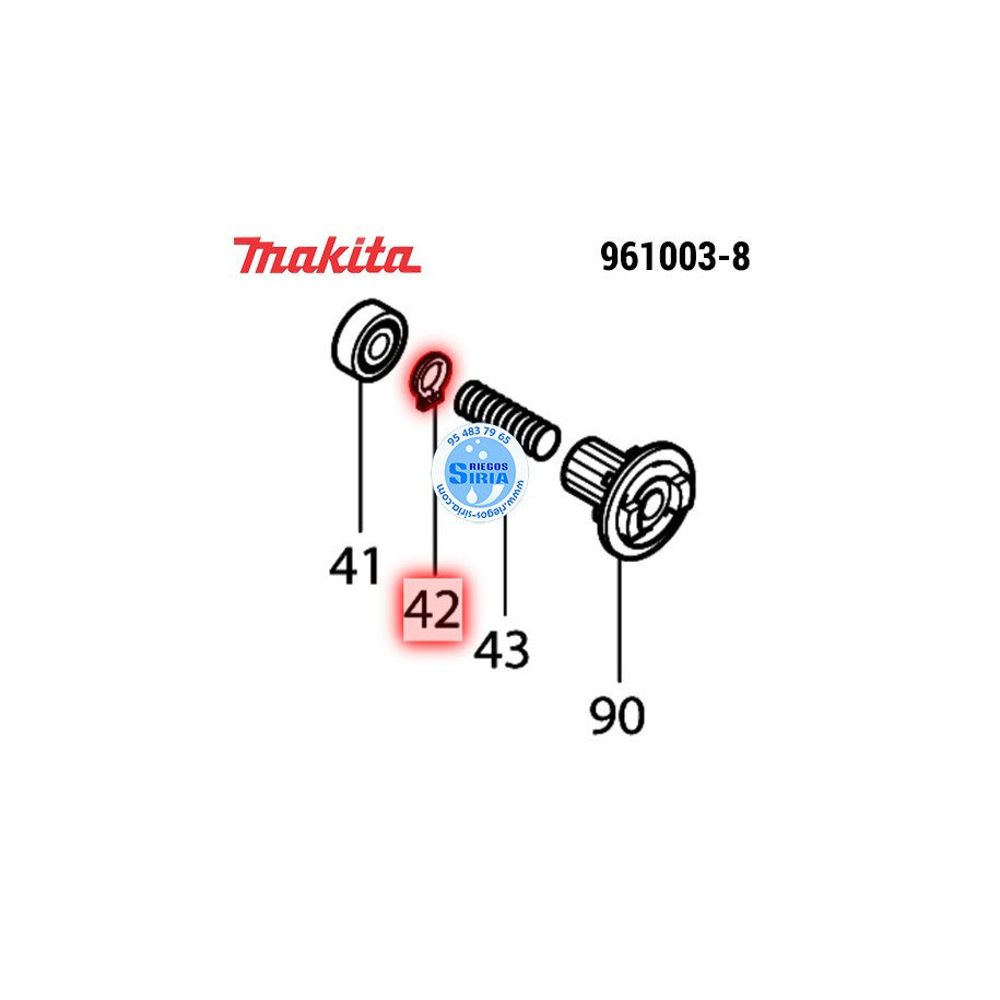 Grupilla S-7 Original Makita 961003-8 961003-8