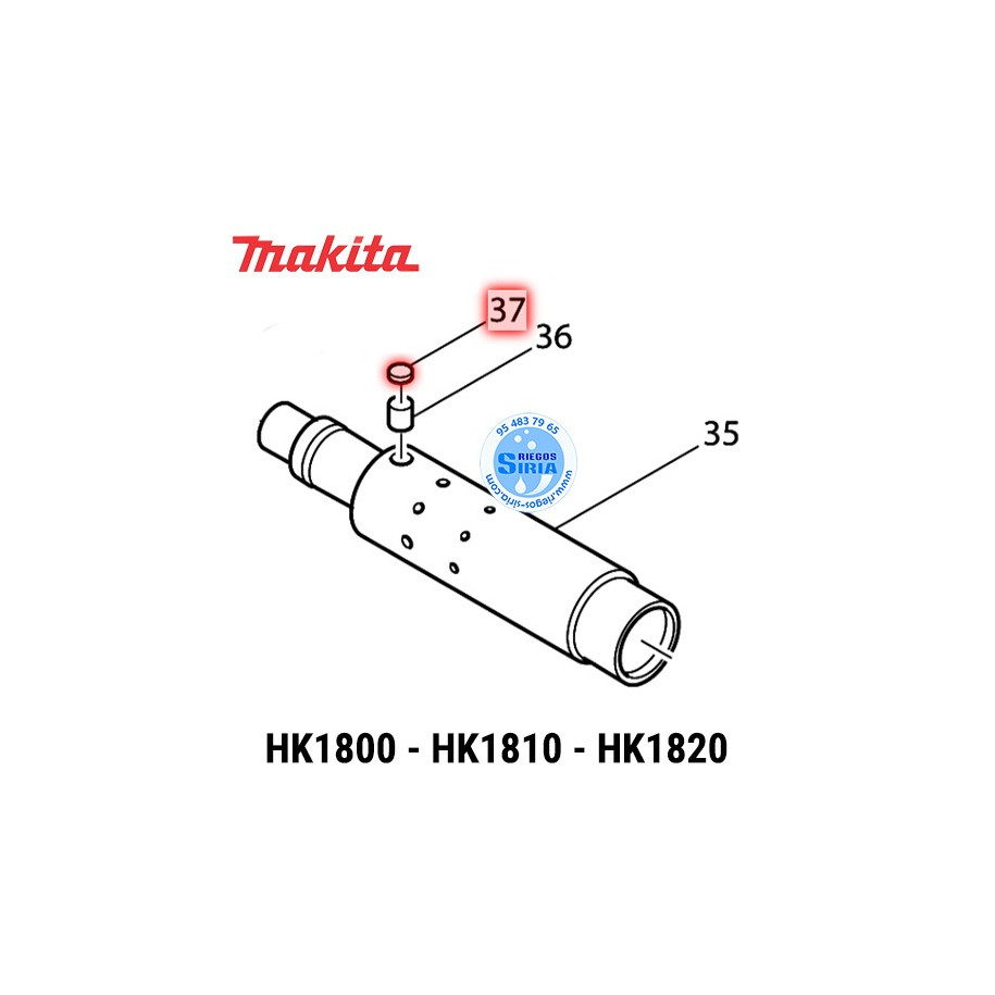 Tapa Bulón Original HK1800 HK1810 HK1820 HK1820L 423122-3