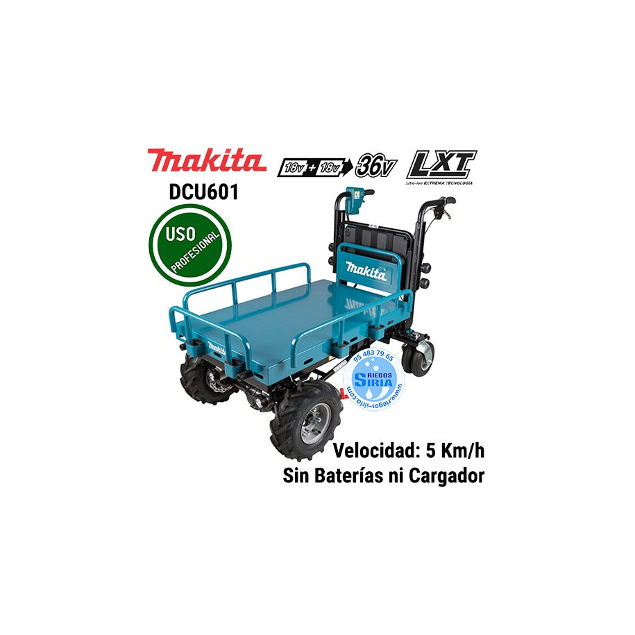 Carretilla 18Vx2 LXT BL DCU601Z DCU601Z