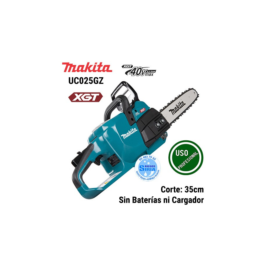 Sierra de Cadena 40Vmax XGT BL 350mm UC025GZ UC025GZ