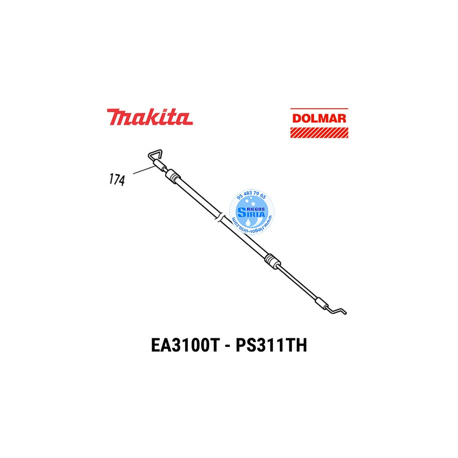 Cable Acelerador Original PS311TH EA3110T 080022