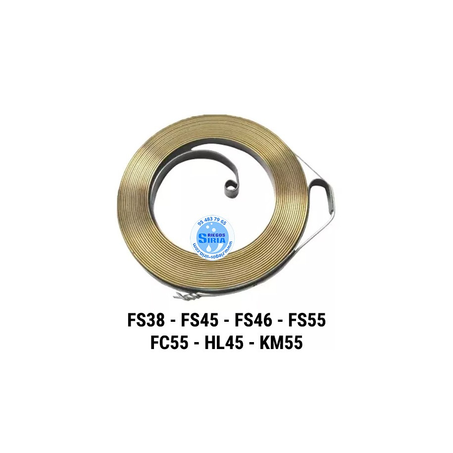 Muelle Arranque compatible FS38 FS45 FS46 FS55 FC55 HL45 KM55 021002