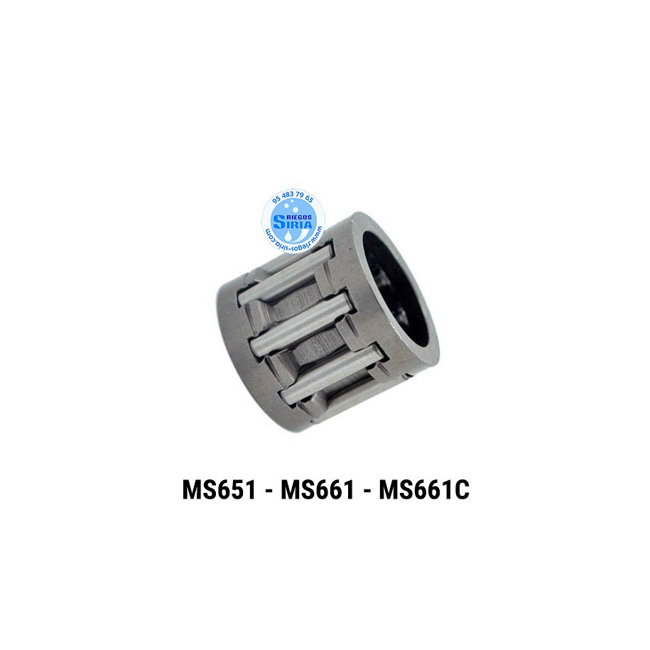 Rodamiento Agujas Pistón compatible MS651 MS661 MS661C 021006