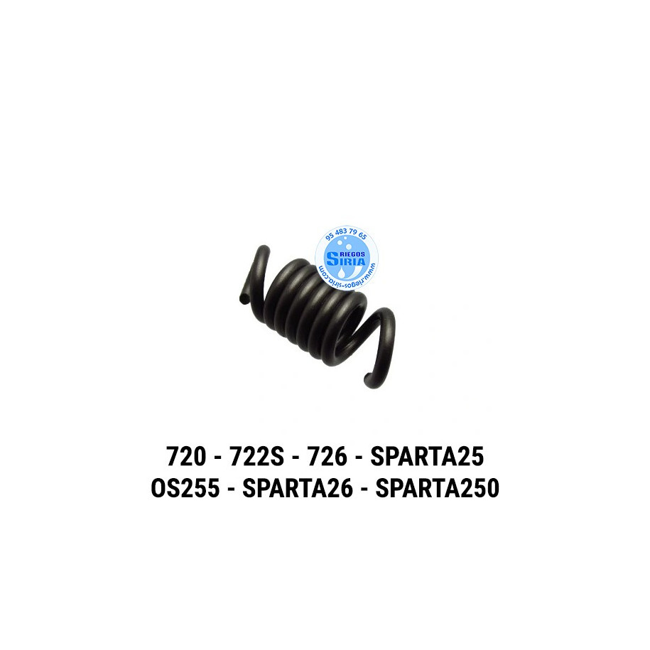 Muelle Embrague compatible 720 722S 726 OS255 Sparta 25 Sparta 26 Sparta 250 090361