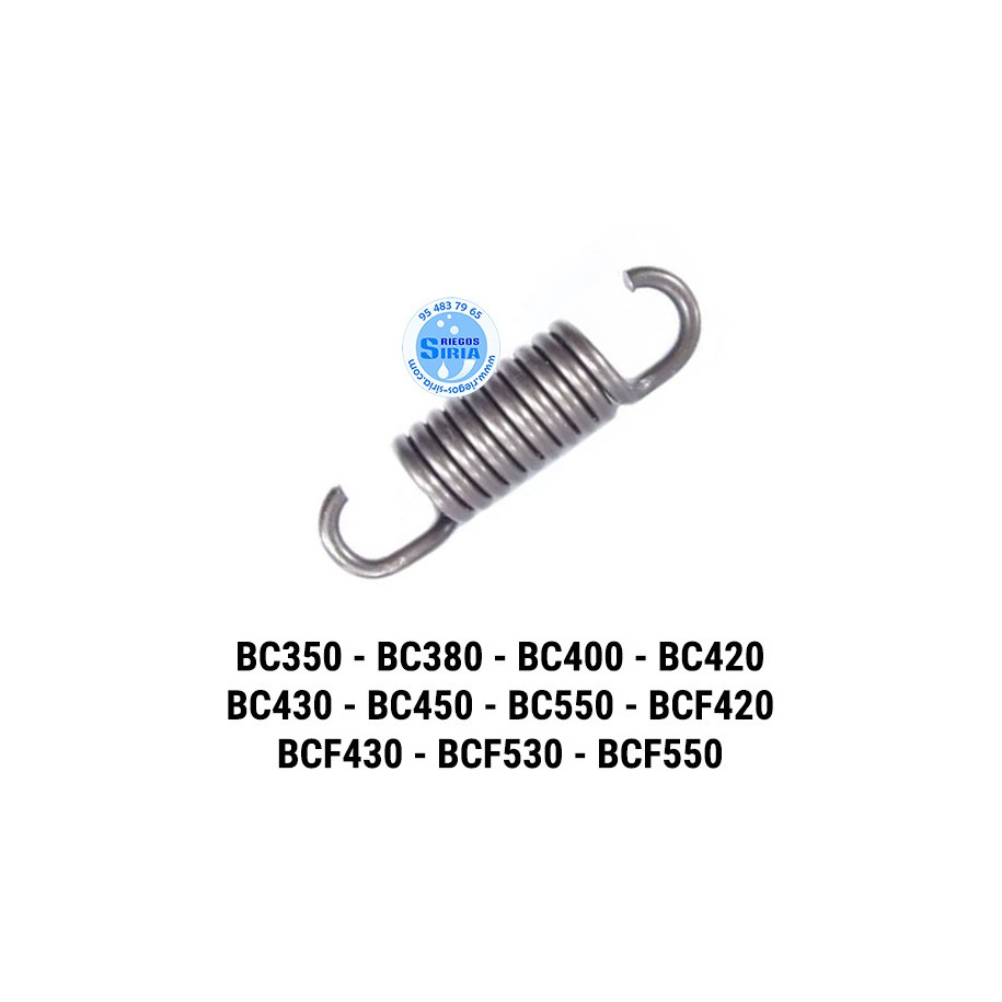 Muelle Embrague compatible BC350 BC380 BC400 BC420 BC430 BC530 BC550 Master BCF420 BCF430 BCF530 BCF550 OM36 OM43 090362