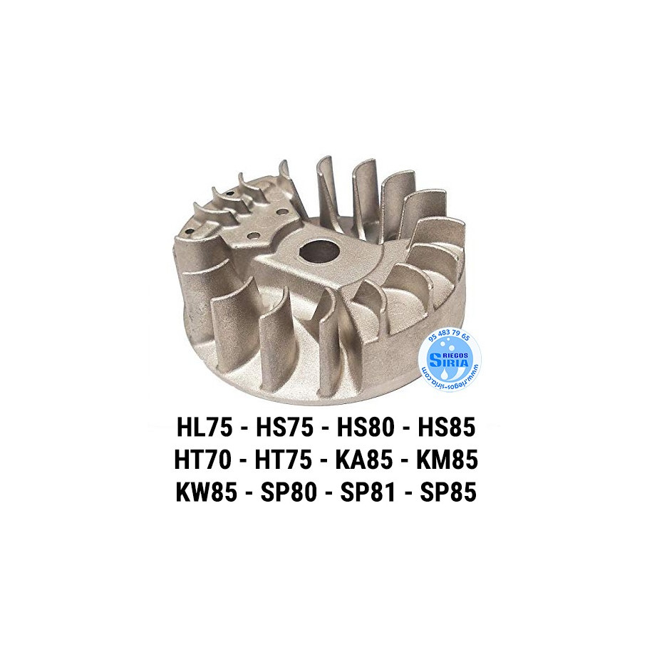 Volante Magnético compatible HL75 HS75 HS80 HS85 HT70 HT75 KA85 KM85 KW85 SP80 SP81 SP85 021596