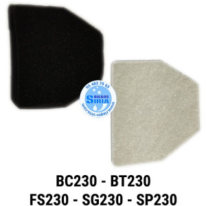 Filtro Aire compatible BC230 BT230 FS230 SG230 WP230 021597