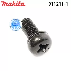 911211-1 TORNILLO M5x12 Original Makita