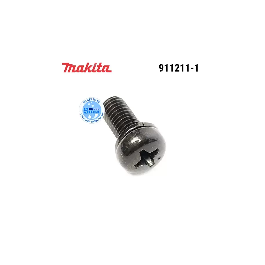 911211-1 TORNILLO M5x12 Original Makita