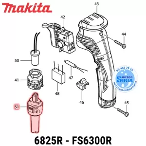 CABLE de ALIMENTACIÓN Makita 6825R FS6300R