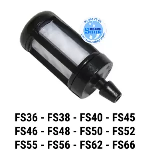 FILTRO Gasolina FS36 FS38 FS45 FS46 FS48 FS50 FS52 FS55