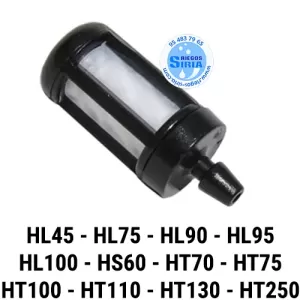 FILTRO Gasolina HL45 HL75 HL90 HL95 HL100 HT70 HT75