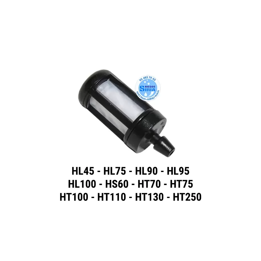 FILTRO Gasolina HL45 HL75 HL90 HL95 HL100 HT70 HT75